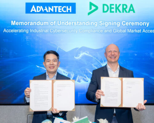 因應歐盟CRA法規  研華攜DEKRA德凱布局工業資安